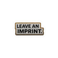 Leave An Imprint Vinyl Decal — Bold Kiss-Cut Sticker